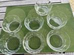 dessertcoupes, Huis en Inrichting, Keuken | Servies, Gebruikt, Overige typen, Ophalen of Verzenden, Glas