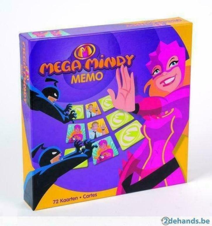 MEGA MINDY MEMO, Hobby en Vrije tijd, Gezelschapsspellen | Overige, Nieuw, Ophalen of Verzenden