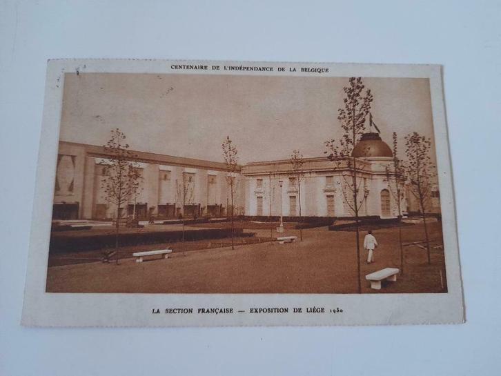 Luik 1930 - frans paviljoen, Verzamelen, Postkaarten | België, Gelopen, Luik, 1920 tot 1940, Ophalen of Verzenden