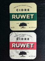 Bierviltjes - CIDRE RUWET, Verzamelen, Ophalen of Verzenden, Zo goed als nieuw, Viltje(s)