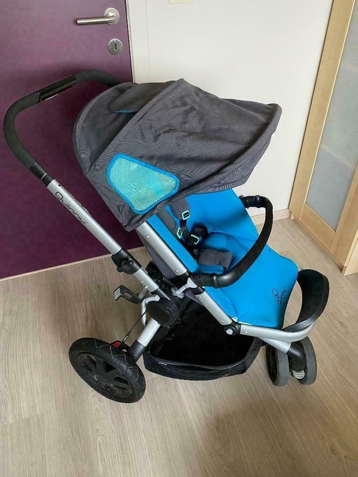 Quinny Buzz - draagmand, buggy, maxi-cosi en toebehoren, Kinderen en Baby's, Kinderwagens en Combinaties, Gebruikt, Combiwagen