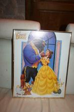 Cadre Disney lithographie la Belle et la Bête, Collections, Enlèvement ou Envoi, Neuf