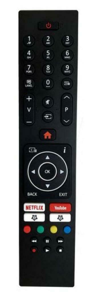 Afstandsbediening SALORA  NETFLIX - YOU TUBE, Audio, Tv en Foto, Afstandsbedieningen, Nieuw, Origineel, Tv, Ophalen of Verzenden