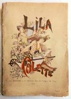 [Belle Epoque] Lila et Colette 1885 Mendès - art nouveau, Antiquités & Art, Antiquités | Livres & Manuscrits, Enlèvement ou Envoi