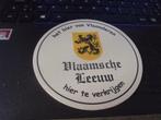 Vlaamsche Leeuw, Verzamelen, Biermerken, Ophalen of Verzenden, Zo goed als nieuw, Viltje(s), Overige merken