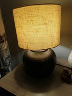 Tafellamp, nachtkastje lamp met lampenkap, Huis en Inrichting, Lampen | Tafellampen, Minder dan 50 cm, Klassiek of Modern, Ophalen of Verzenden