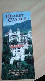 brochure "Hearst Castle" california usa 40x23cm 04/2000, Boeken, Reisgidsen, Nieuw, Ophalen of Verzenden, Noord-Amerika, Brochure