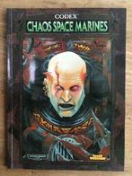 Warhammer 40k codex chaos space marines, Ophalen of Verzenden, Zo goed als nieuw, Warhammer, Boek of Catalogus