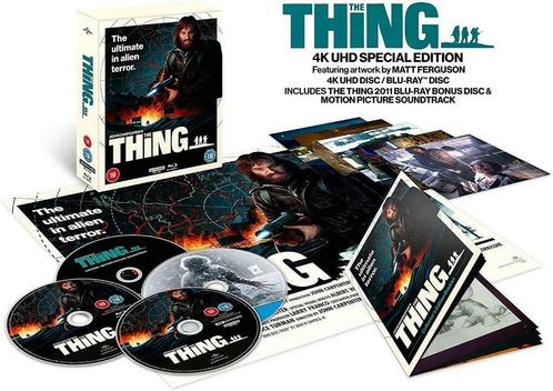 Coffret collector 4K The Thing Carpenter, neuf, sous blister, CD & DVD, Blu-ray, Neuf, dans son emballage, Action, Coffret, Envoi