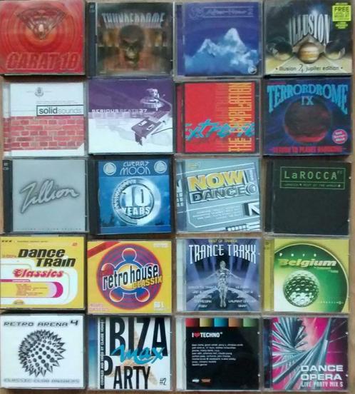 +/-2.000 CD's (zie veel genres hieronder)- Lijst beschikbaar, CD & DVD, CD | Dance & House, Techno ou Trance, Enlèvement ou Envoi