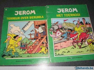 2 strips jerom,terreur over berunka en het toernooi, Boeken, Stripverhalen, Gelezen