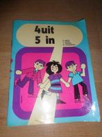 Vintage schoolboek 4 uit 5 in, Ophalen of Verzenden