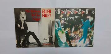 2 vinyl singles 1979 Ellen Foley & Ottawan, Envoi, 7 pouces, Pop, Single