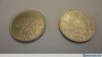 2 munten van 5 frank Frankrijk 1974 en 1975 TTB zaaier, Postzegels en Munten, Munten | Europa | Euromunten, Frankrijk, Ophalen of Verzenden
