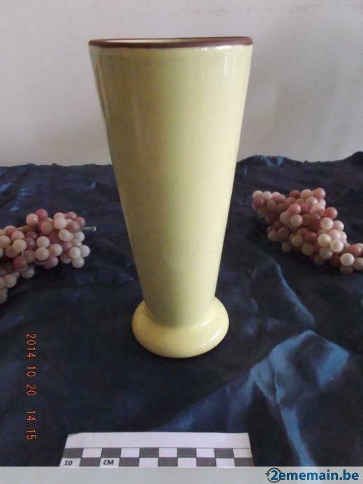 Mazagran en Terre Cuite, tourné mains, émaillé ext. & int., Antiquités & Art, Curiosités & Brocante