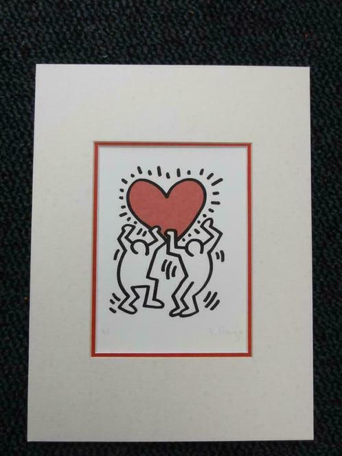 Keith Allen Haring (4 mai 1958 - 16 février 1990), Antiquités & Art, Art | Lithographies & Sérigraphies, Enlèvement ou Envoi
