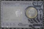 1 euro San Marino 2012, Postzegels en Munten, Verzenden, San Marino, 1 euro, Setje