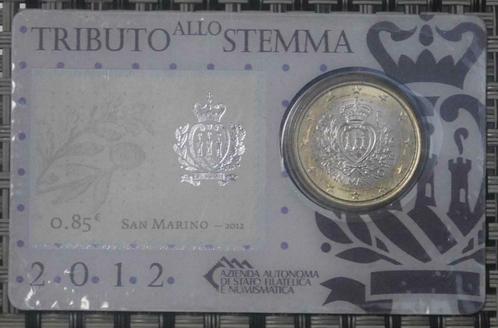 1 euro  Saint- Marin 2012, Timbres & Monnaies, Monnaies | Europe | Monnaies euro, Série, 1 euro, Saint-Marin, Envoi