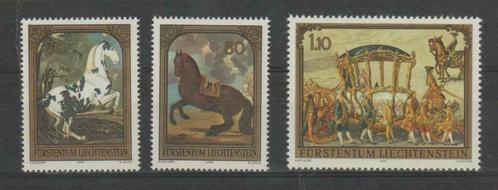 Liechtenstein 1978 Peintures - Chevaux et calèche **, Timbres & Monnaies, Timbres | Europe | Autre, Non oblitéré, Autres pays