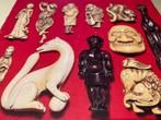 Netsuke Raymond Bushell 280pag 600ill, Ophalen of Verzenden, Zo goed als nieuw, Beeldhouwkunst