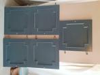Portes d'armoires de cuisine anthracite 63 x 63 cm, Maison & Meubles, Armoires | Autre, Classic, Enlèvement, Utilisé