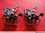 2 chevaux avec cavaliers "Moyen Age" . Plastique. "Vintage", Hobby & Loisirs créatifs, Modélisme | Autre, Utilisé, Enlèvement ou Envoi