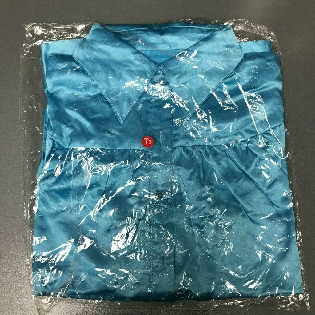 Chemisier bleu neuf - Taille 2, Neuf, Taille 38/40 (M), Enlèvement ou Envoi, Sans marque