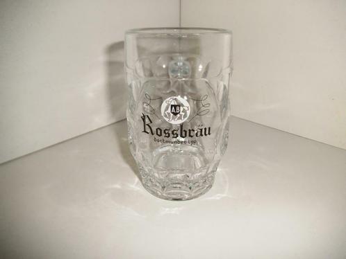 Verzamelen/Horeca-Bierglas "Rossbrau" (DS106-a), Verzamelen, Glas en Drinkglazen, Zo goed als nieuw, Bierglas, Ophalen of Verzenden