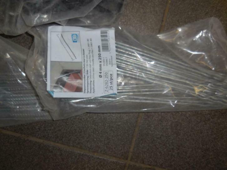 isolatieankers voor spouwmuurisolatie 50 stuks nieuw, Doe-het-zelf en Bouw, Vloerdelen en Plavuizen, Nieuw, Overige typen, Ophalen of Verzenden