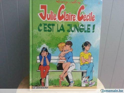 julie, claire, cecile  c'est la jungle!, Boeken, Stripverhalen, Gelezen, Ophalen of Verzenden
