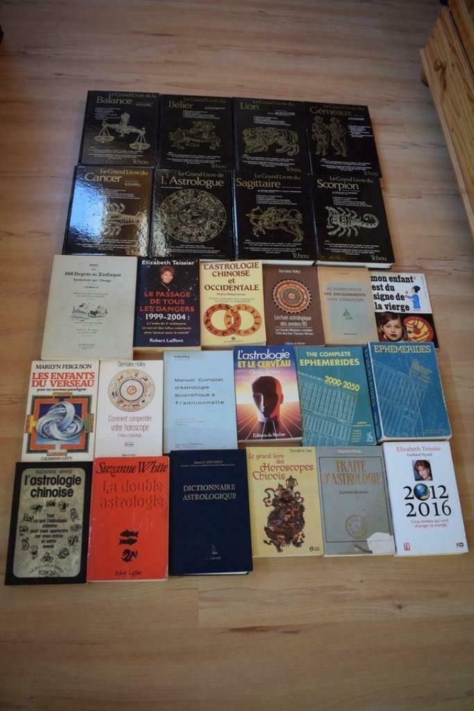 livres sur l'ASTROLOGIE, Boeken, Esoterie en Spiritualiteit, Gelezen, Astrologie, Ophalen