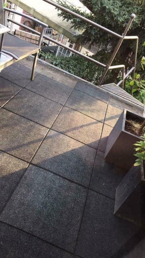 rubber tegels terras/balkon 50x50x3 EUOPEES 3 JAAR GARANTIE, Doe-het-zelf en Bouw, Tegels, Nieuw, Vloertegels, Overige materialen