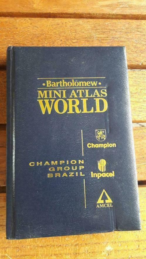 Livre  Bartholomew «Mini Atlas World», Livres, Atlas & Cartes géographiques, Comme neuf, Autres atlas, Monde, Enlèvement ou Envoi