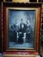 Grande photo ancienne en noir et blanc, 4 frères Wondelgem,, Enlèvement