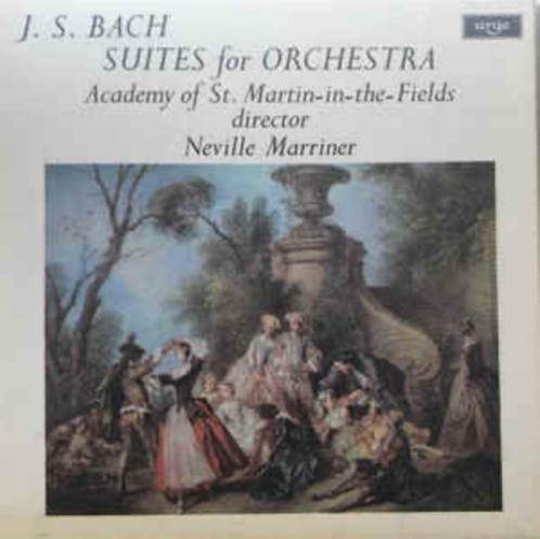 2x LP Bach Aca St.Martin-in-the-Fields Neville Marriner 1971, Cd's en Dvd's, Vinyl | Klassiek, Zo goed als nieuw, Barok, Orkest of Ballet