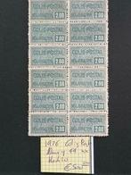 France colis postaux 1926 Maury 44 bloc de 12, Timbres & Monnaies, Timbres | Europe | Belgique, Timbre-poste, Non oblitéré