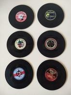 Onderzetters - Rockabilly vinyl coasters, Huis en Inrichting, Overige typen, Ophalen of Verzenden, Zo goed als nieuw