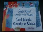 Boek: Sinterklaas zoekt een paard - nieuw - Nederlands/Frans, Nieuw, Ophalen of Verzenden, Fictie algemeen, Ann Wauters