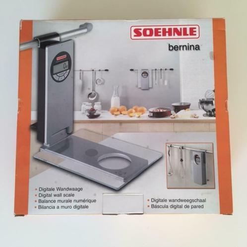 Soehnle - digitale keukenweegschaal Bernina, Electroménager, Balances, Comme neuf, Digital, Balance de cuisine, Plus fin que 1 gramme