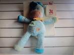 Doudou bleu ciel ligné-NICOTOY-NEUF-28 cm, Enlèvement ou Envoi, Neuf