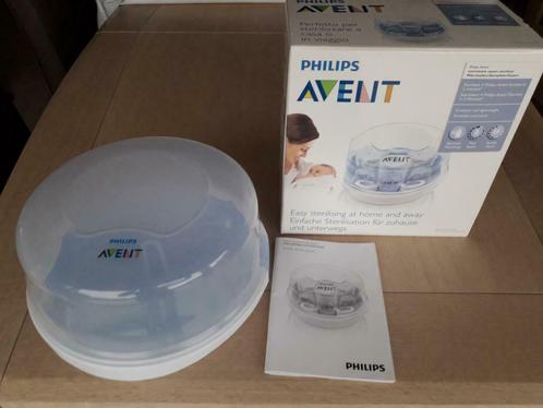 Sterilisator Avent, compleet en met gebruiksaanwijzing, Kinderen en Baby's, Babyvoeding en Toebehoren, Zo goed als nieuw, Sterilisator