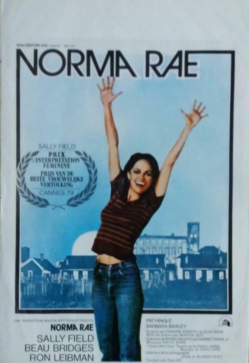 filmaffiche Norma Rae Sally Field Martin Ritt Cannes 1979, Verzamelen, Posters, Ophalen of Verzenden