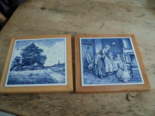 onderzetters met tegel in delfts blauw à 6 euro per stuk, Antiek en Kunst, Antiek | Keramiek en Aardewerk, Ophalen of Verzenden