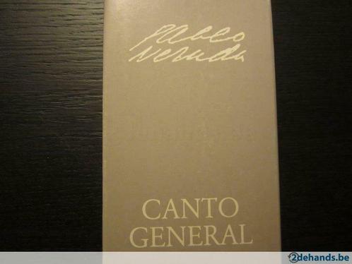 Canto General (Pablo Neruda), Boeken, Gedichten en Poëzie, Gelezen, Ophalen of Verzenden