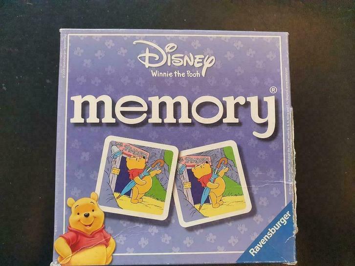 +++ RAVENSBURGER - JEU MEMORY WINNIE L'OURSON  +++, Kinderen en Baby's, Speelgoed | Educatief en Creatief, Gebruikt, Ontdekken
