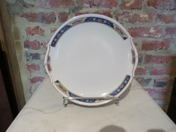 Plat en porcelaine De Fuisseaux Baudour, Antiek en Kunst, Antiek | Porselein, Ophalen of Verzenden