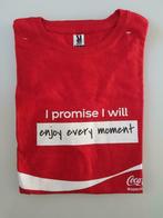 T-shirt Coca Cola large, I promise I will enjoy every moment, Verzamelen, Nieuw, Ophalen of Verzenden, Gebruiksvoorwerp
