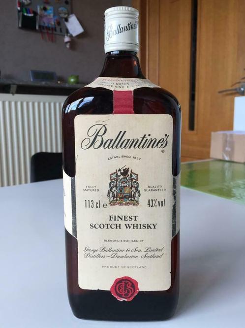 Ballantine's Whisky - 1980's (43%, 113cl), Verzamelen, Wijnen, Nieuw, Overige gebieden, Vol, Ophalen