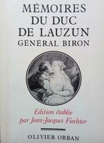 Mémoires du duc de Lauzun, Livres, 17e et 18e siècles, Utilisé, Enlèvement ou Envoi, Europe