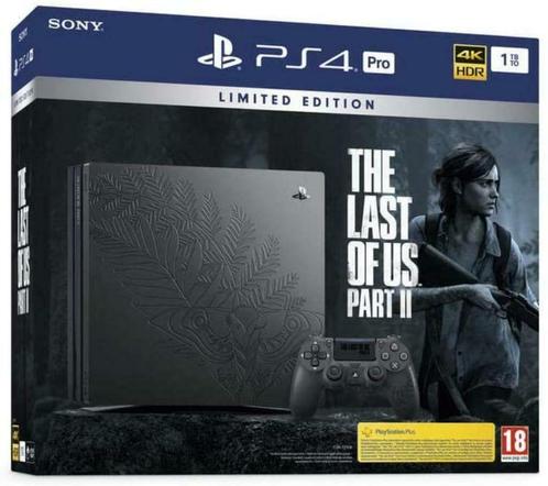 ② PS4 PlayStation 4 Pro 1 To Édition Spéciale The Last of Us 2 — Consoles  de jeu